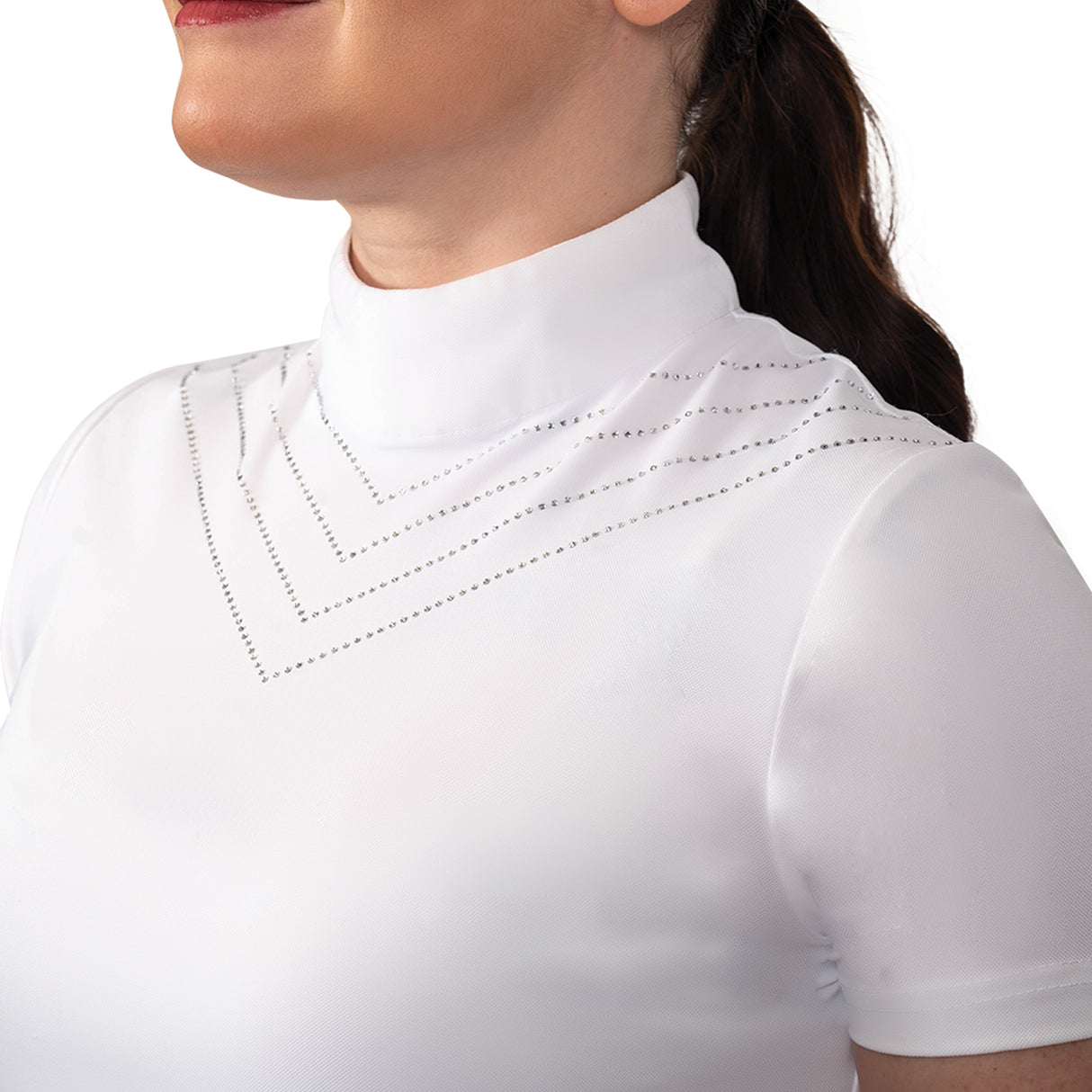 Elation Platinum Ornella Short Sleeve Show Shirt