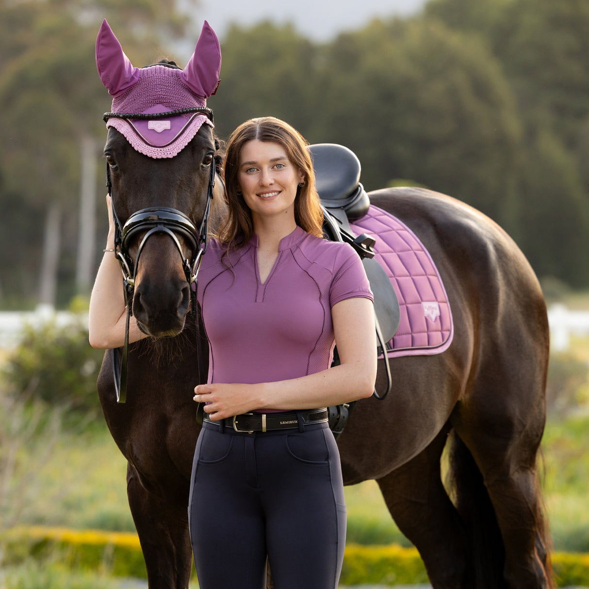 LeMieux Lisa Mesh Short Sleeve Base Layer