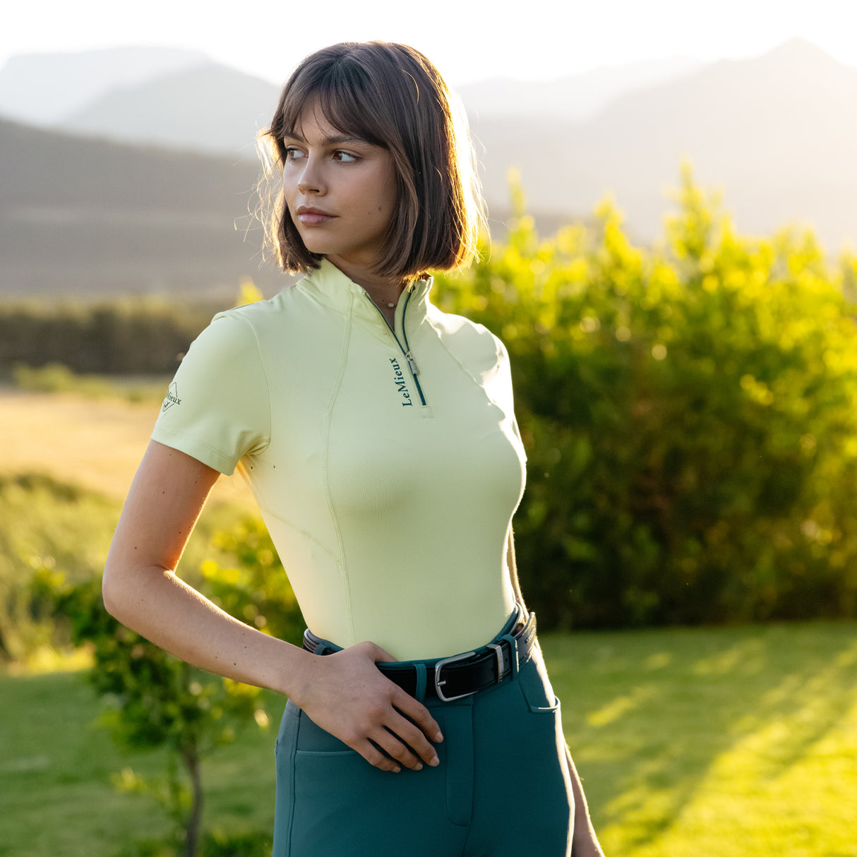 LeMieux Classique Short Sleeve Base Layer