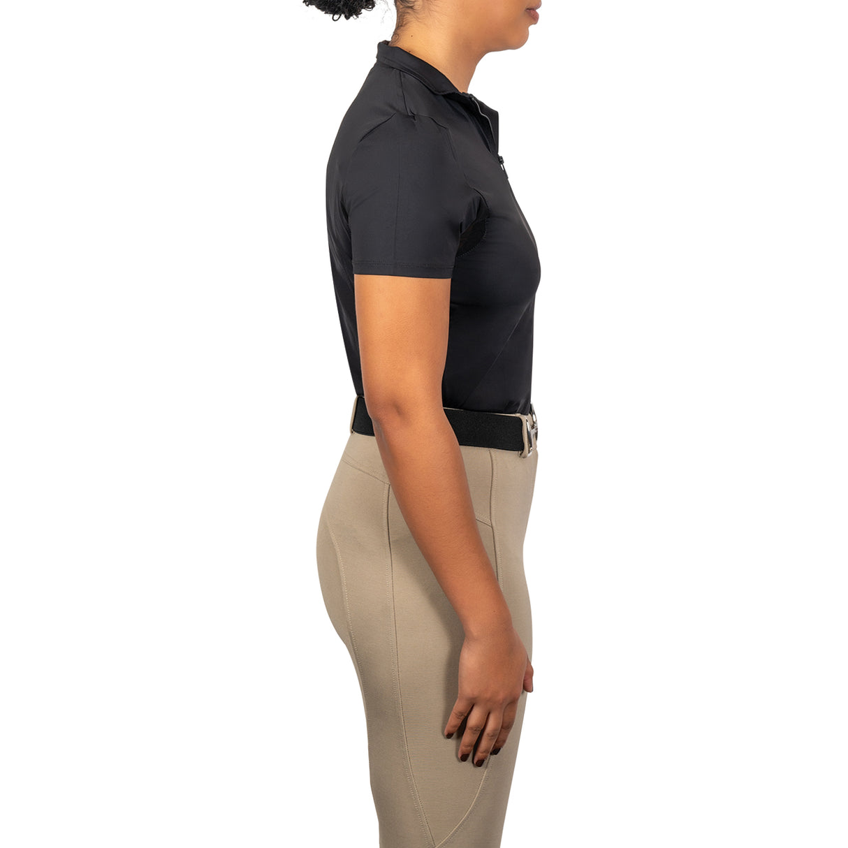 Couche de base technique à manches courtes et fermeture éclair TemTeq Belize 3.0