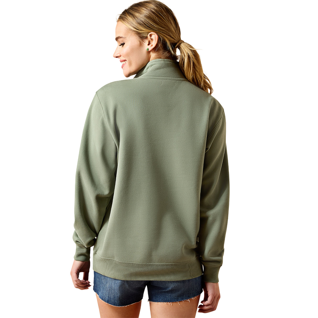 Ariat Foundation Logo Half Zip Sweatshirt