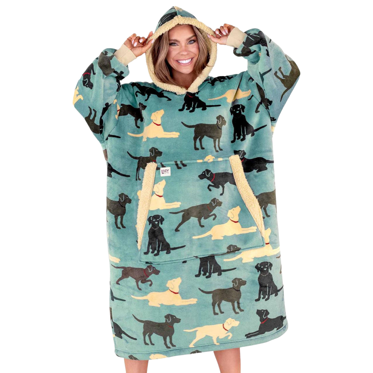 Couverture à capuche Lazy One Labs