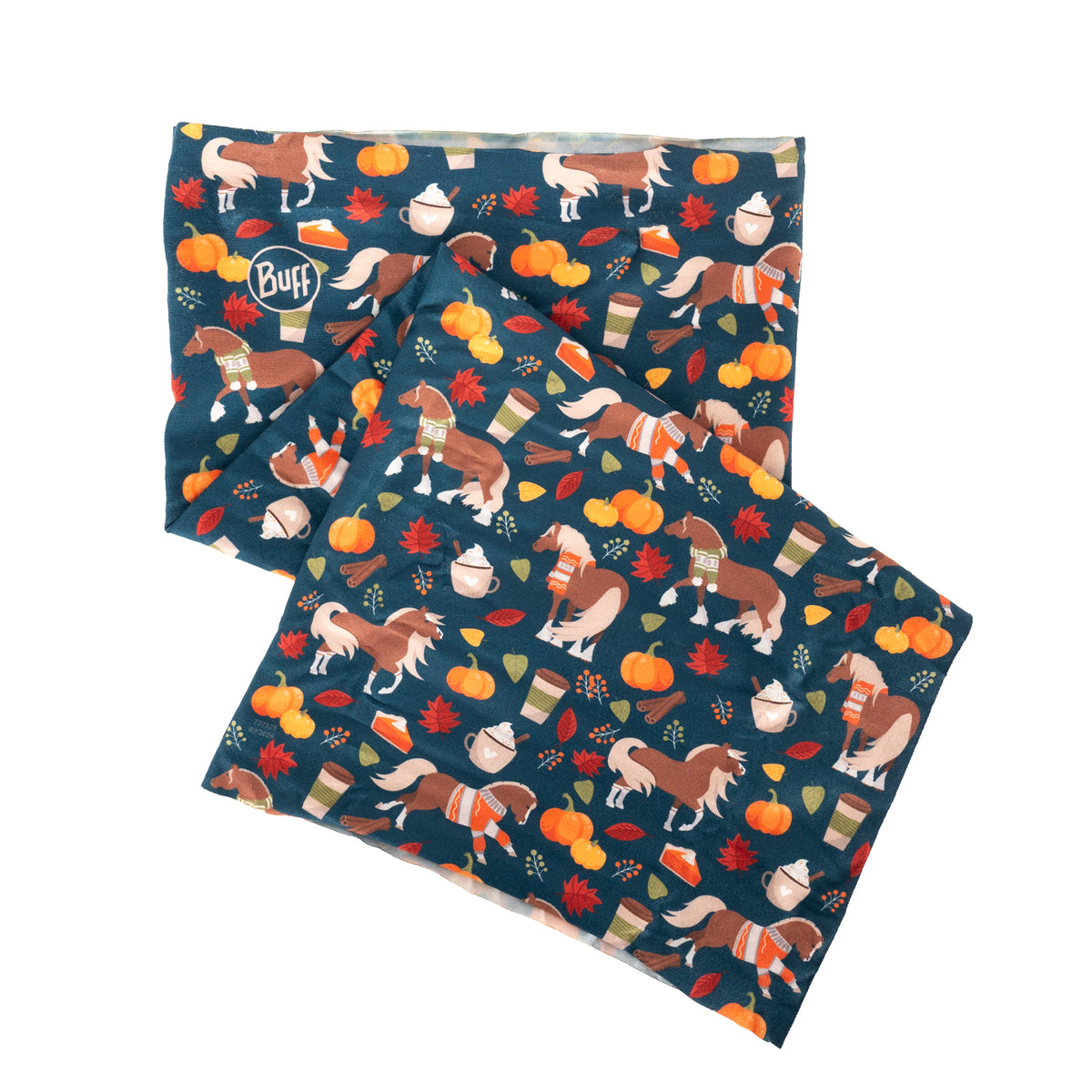 Col plus chaud original EcoStretch Pumpkin Spice Ponies x Buff