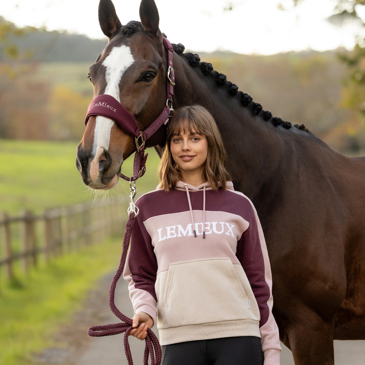LeMieux Kadie Colour Block Hoodie