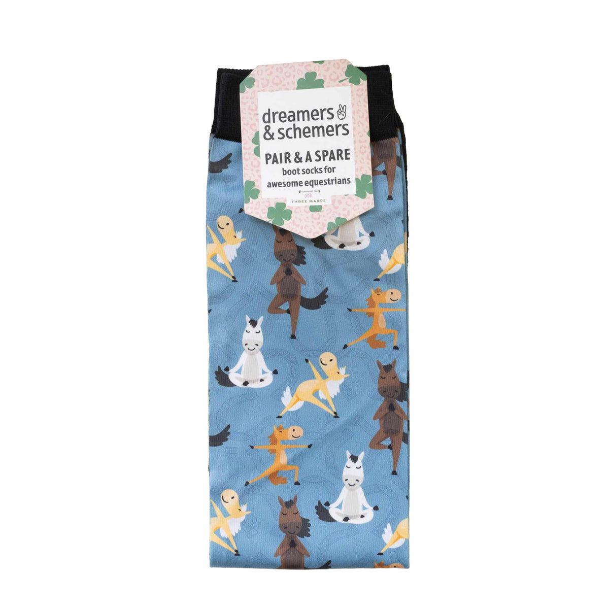 Dreamers & Schemers Pony Pilates Boot Socks