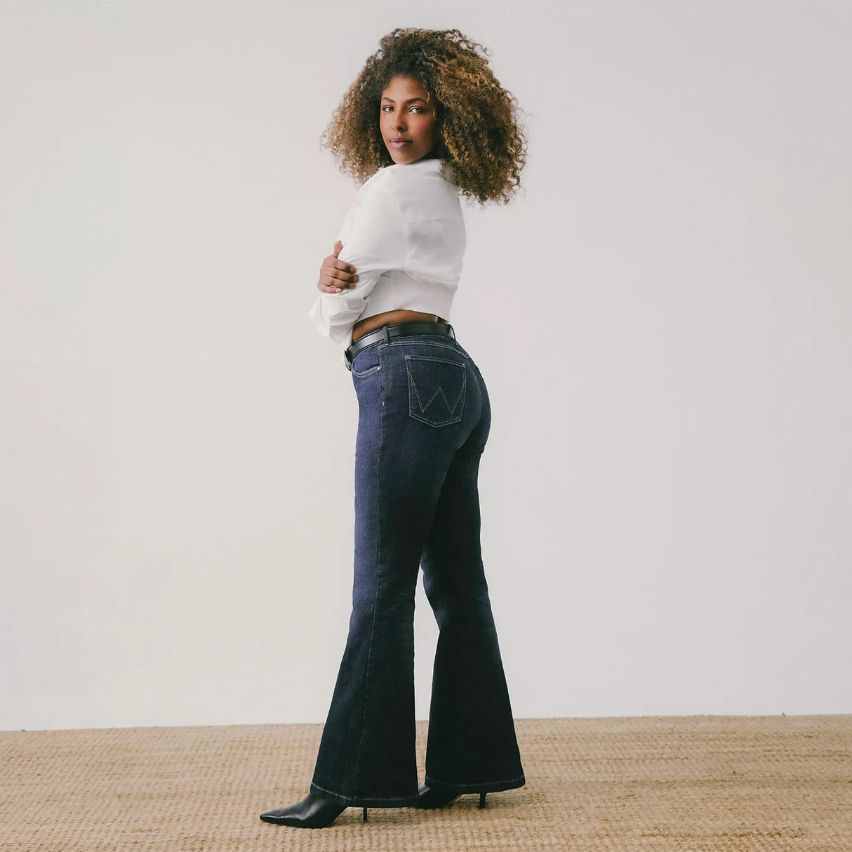 Wrangler Bespoke High Rise Flare Jean