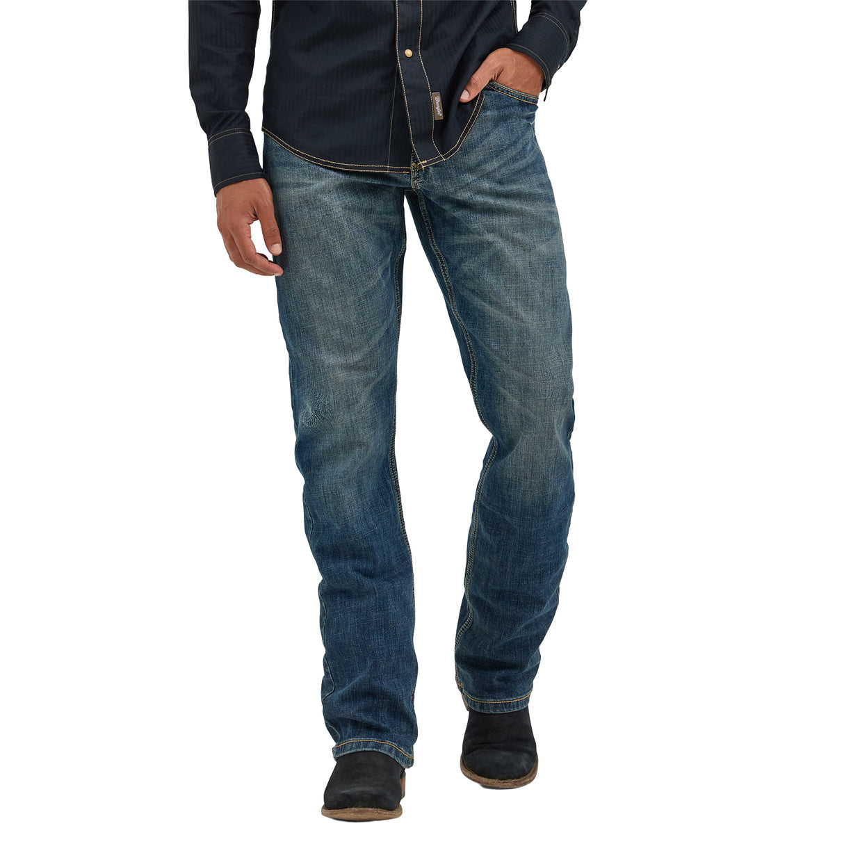 Jean Wrangler Retro Slim Fit Bootcut - Homme