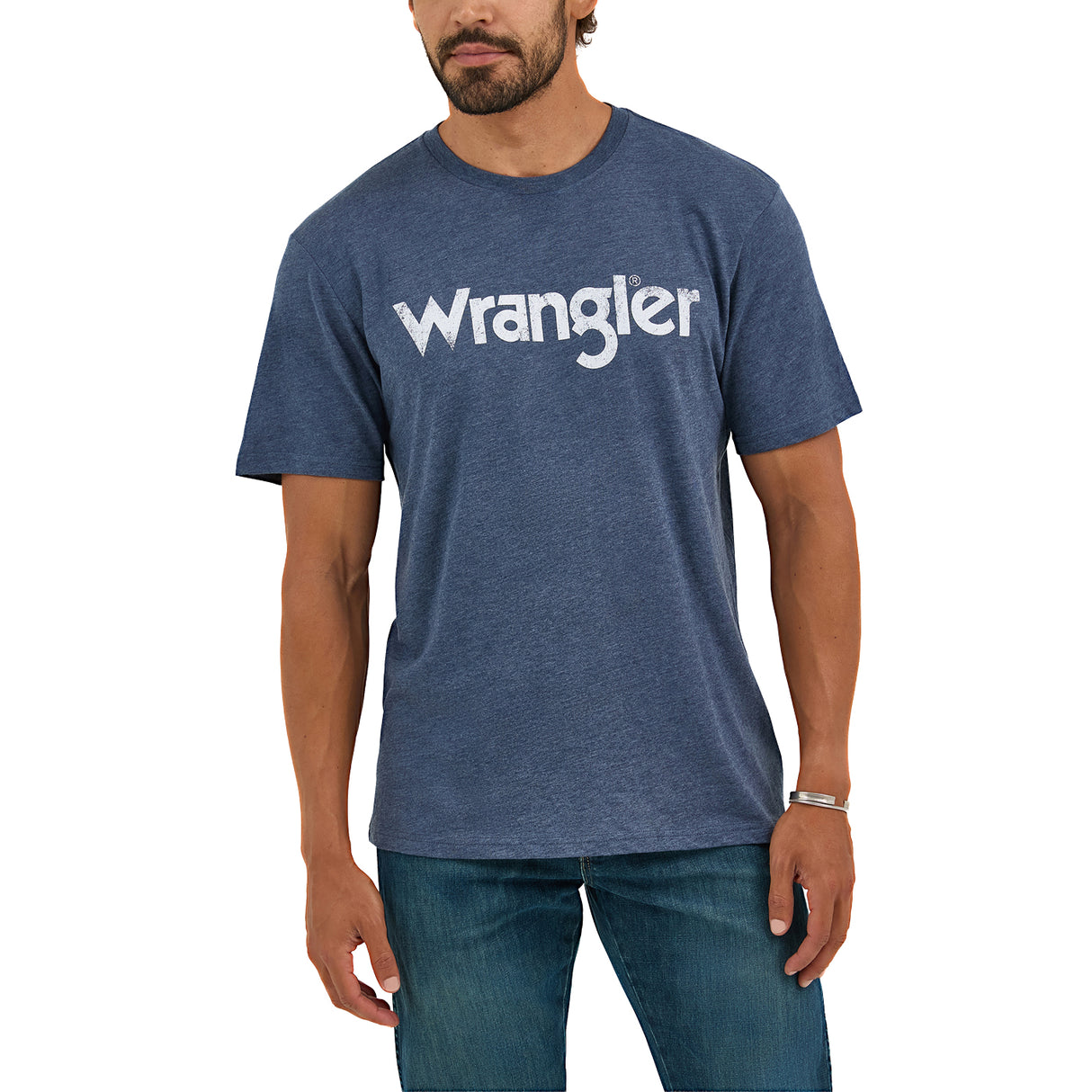 T-shirt Wrangler Kabel Logo - Homme