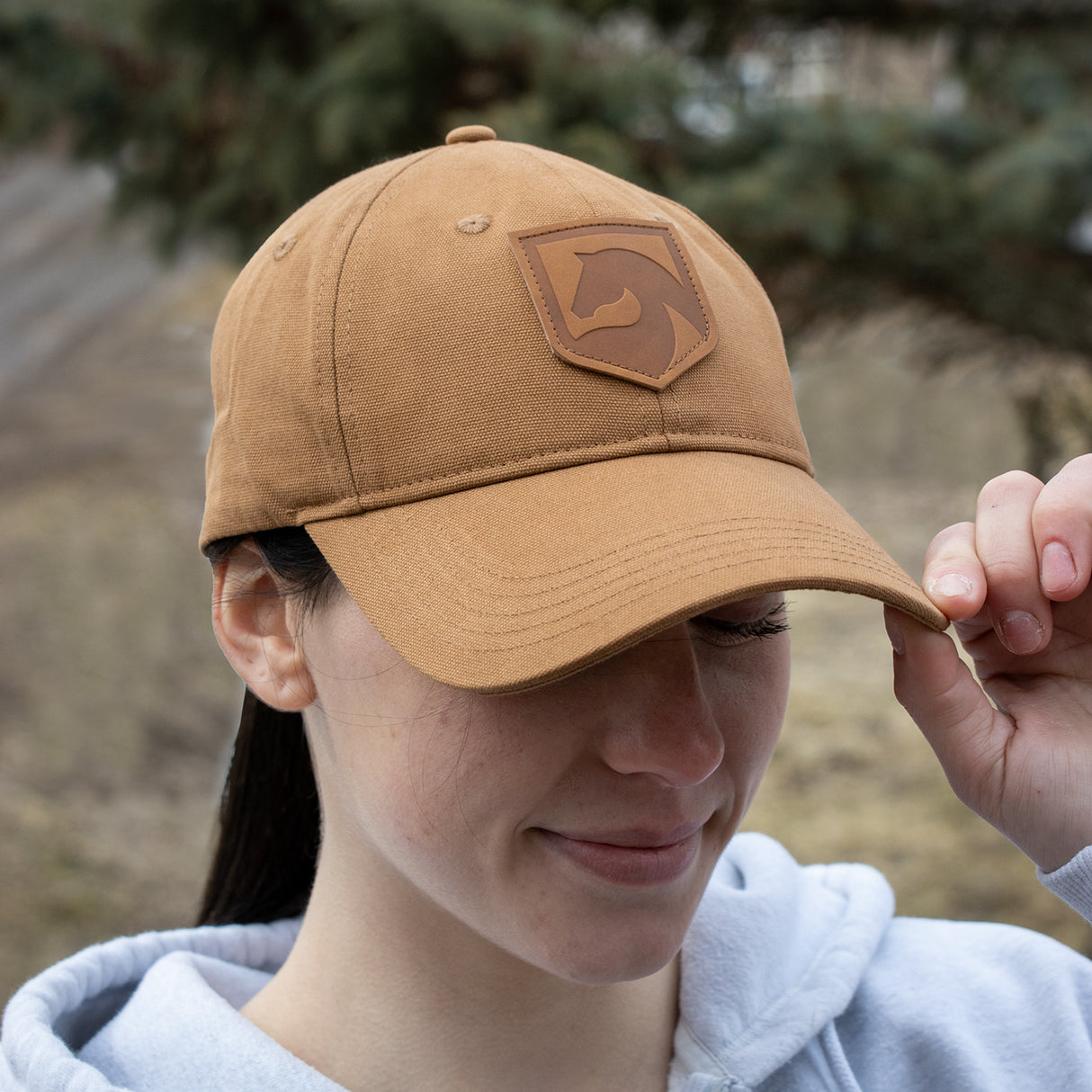 La casquette de baseball Adriana à logo brodé