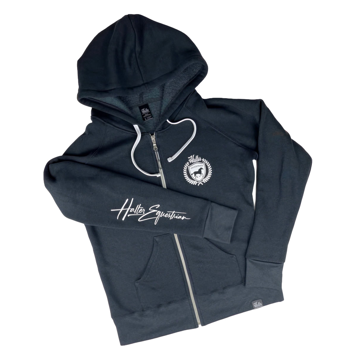 Sweat à capuche zippé en bambou Halter Equestrian