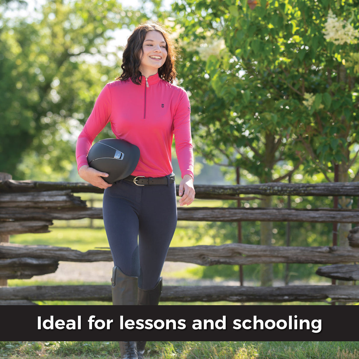 Pantalon d'équitation Elation Red Label Pull On