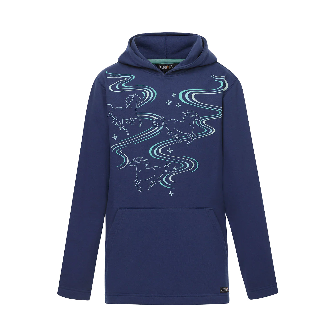 Sweat à capuche en polaire Ride The Wind de Kerrits - Enfant
