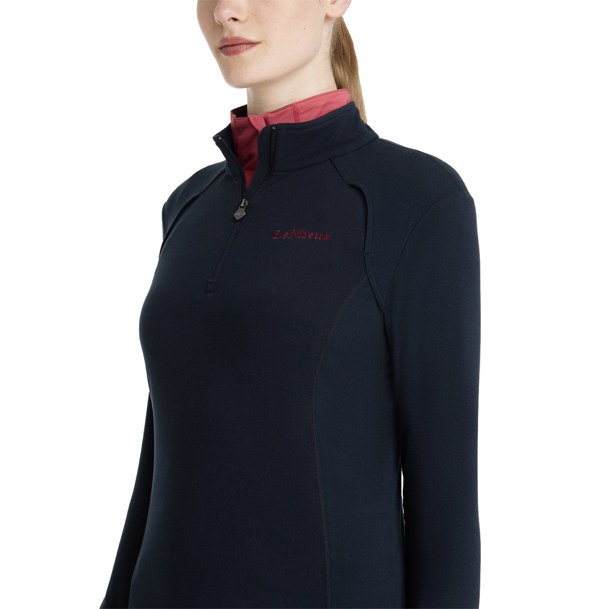 LeMieux Frances Quarter Zip Fleece Top