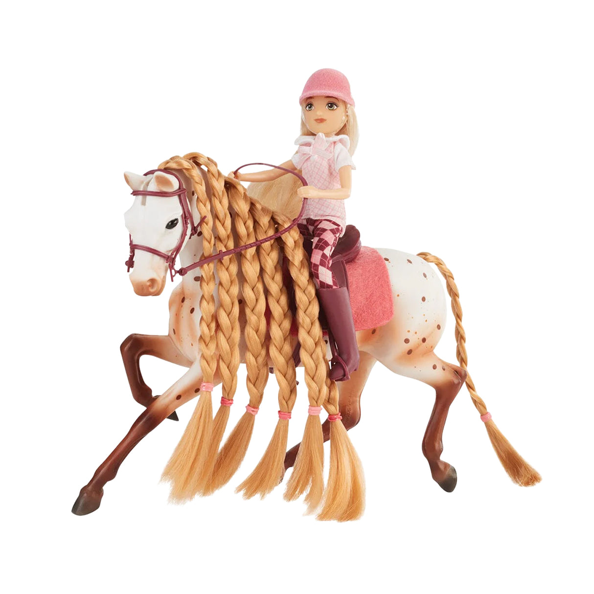 Breyer Freedom Series Tess & Birdie Cheval & Cavalière Anglaise