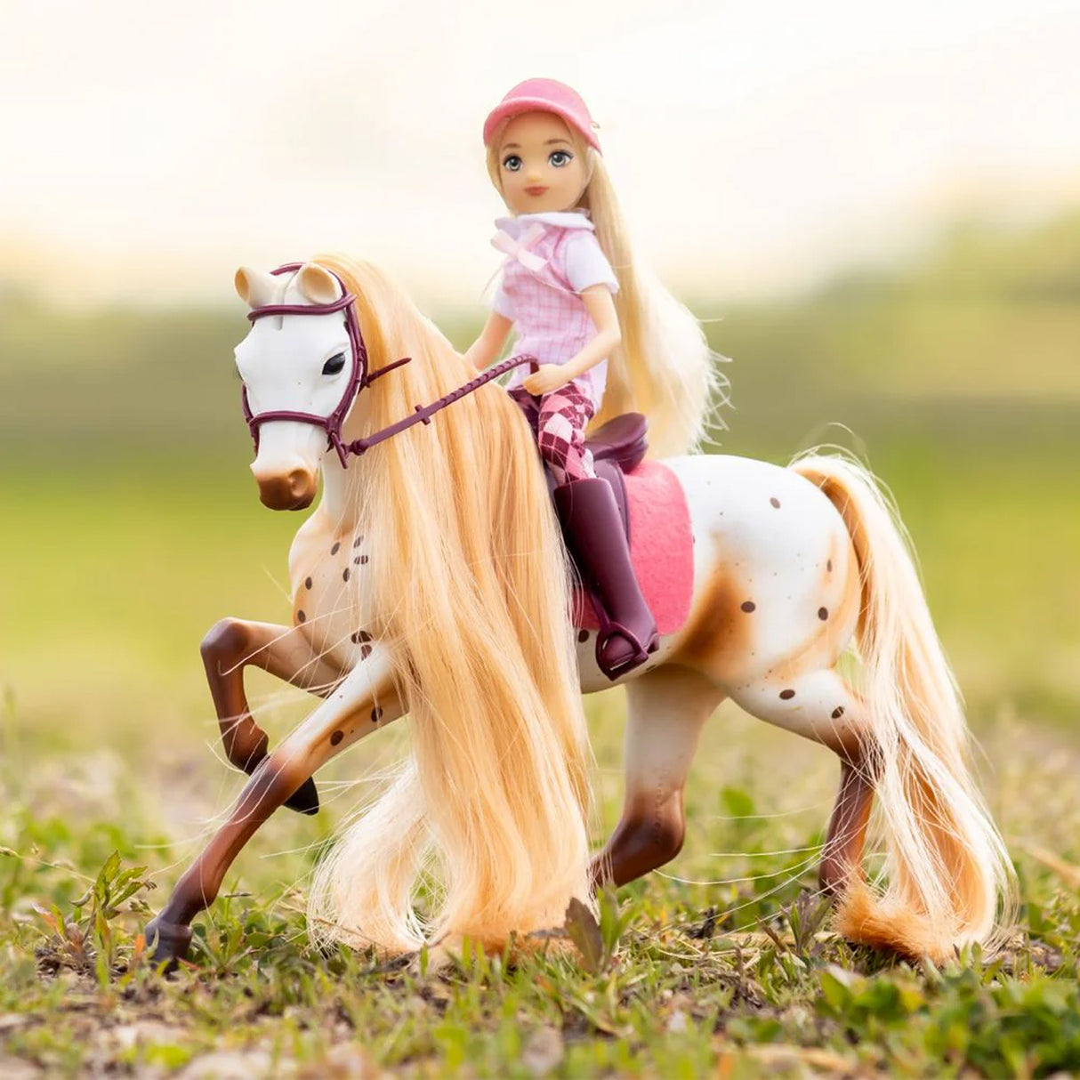 Breyer Freedom Series Tess & Birdie Cheval & Cavalière Anglaise