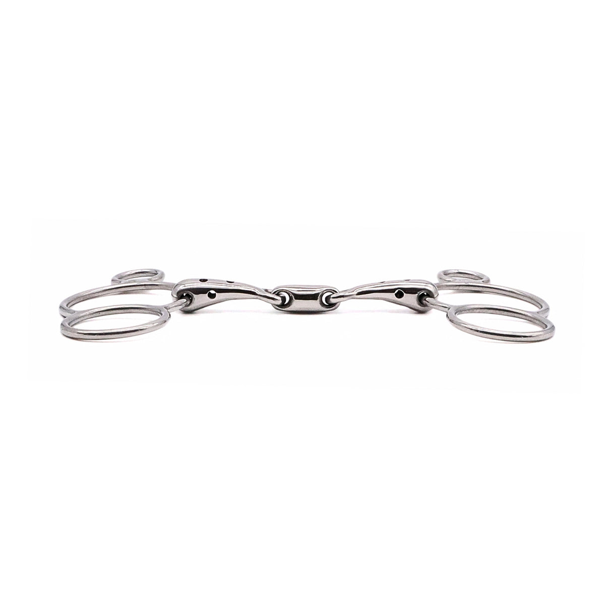 Jake Adams 2-Ring Elevator Double Jointed Whistle Bit W/ Lozenge