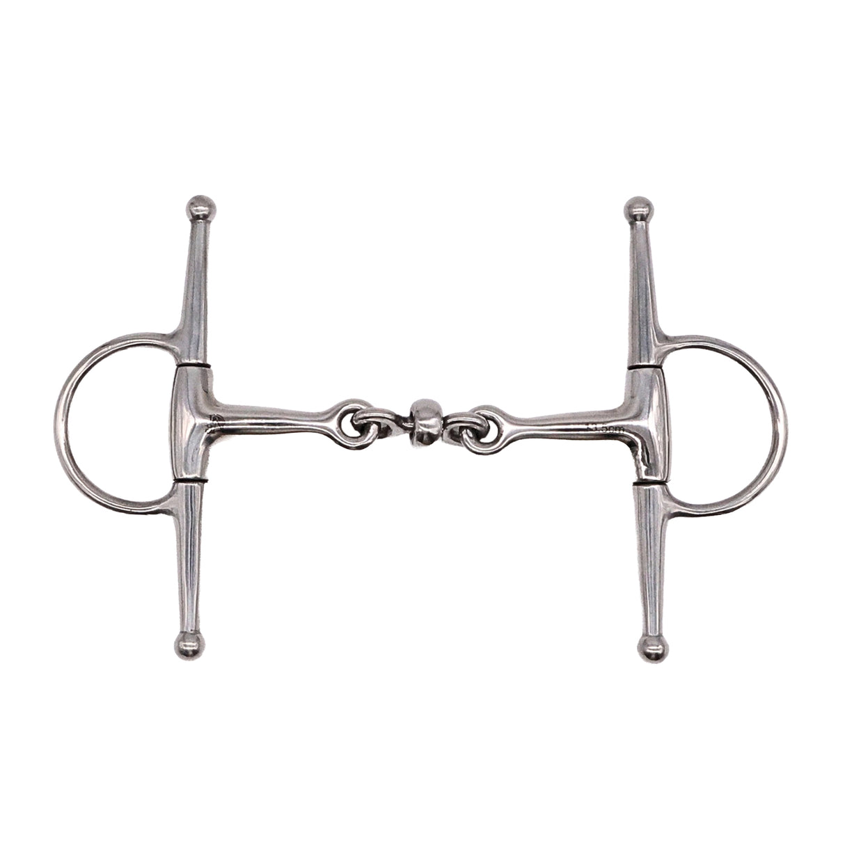 Jake Adams Full Cheek Double Jointed Bit W/ Stainless Steel Roller