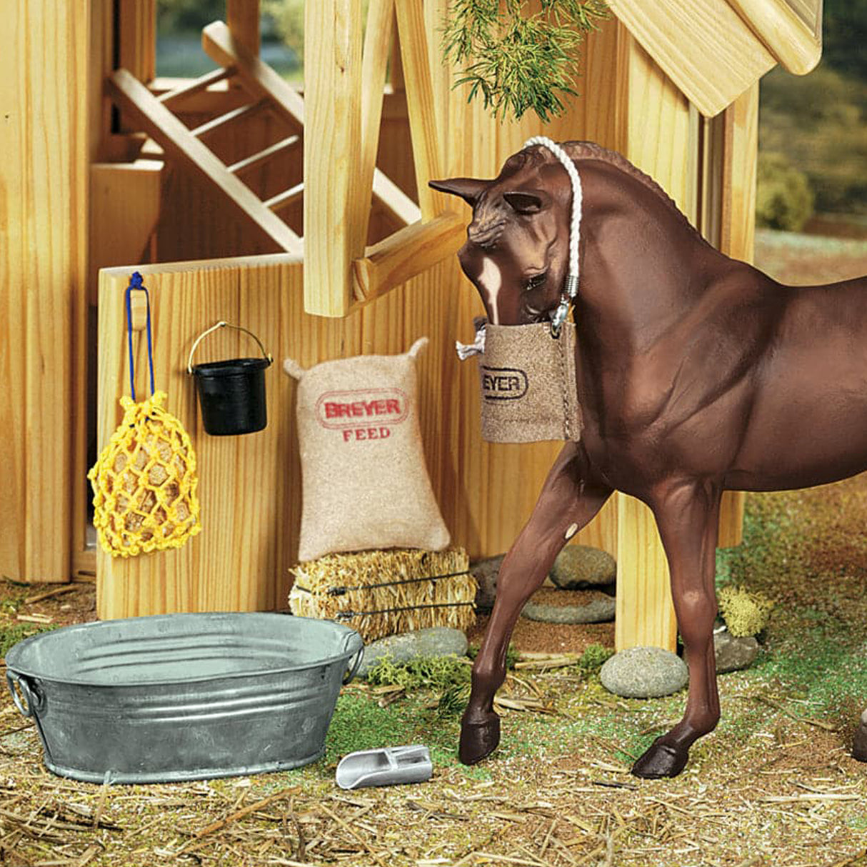 Breyer Traditional Stable Feed Set