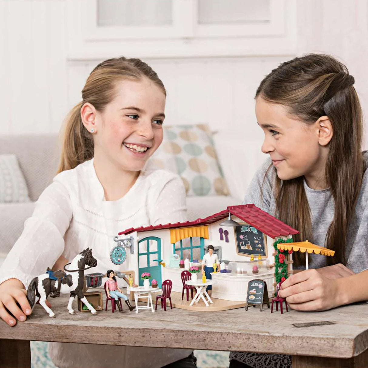 Schleich Carriage Ride to the Rider Café