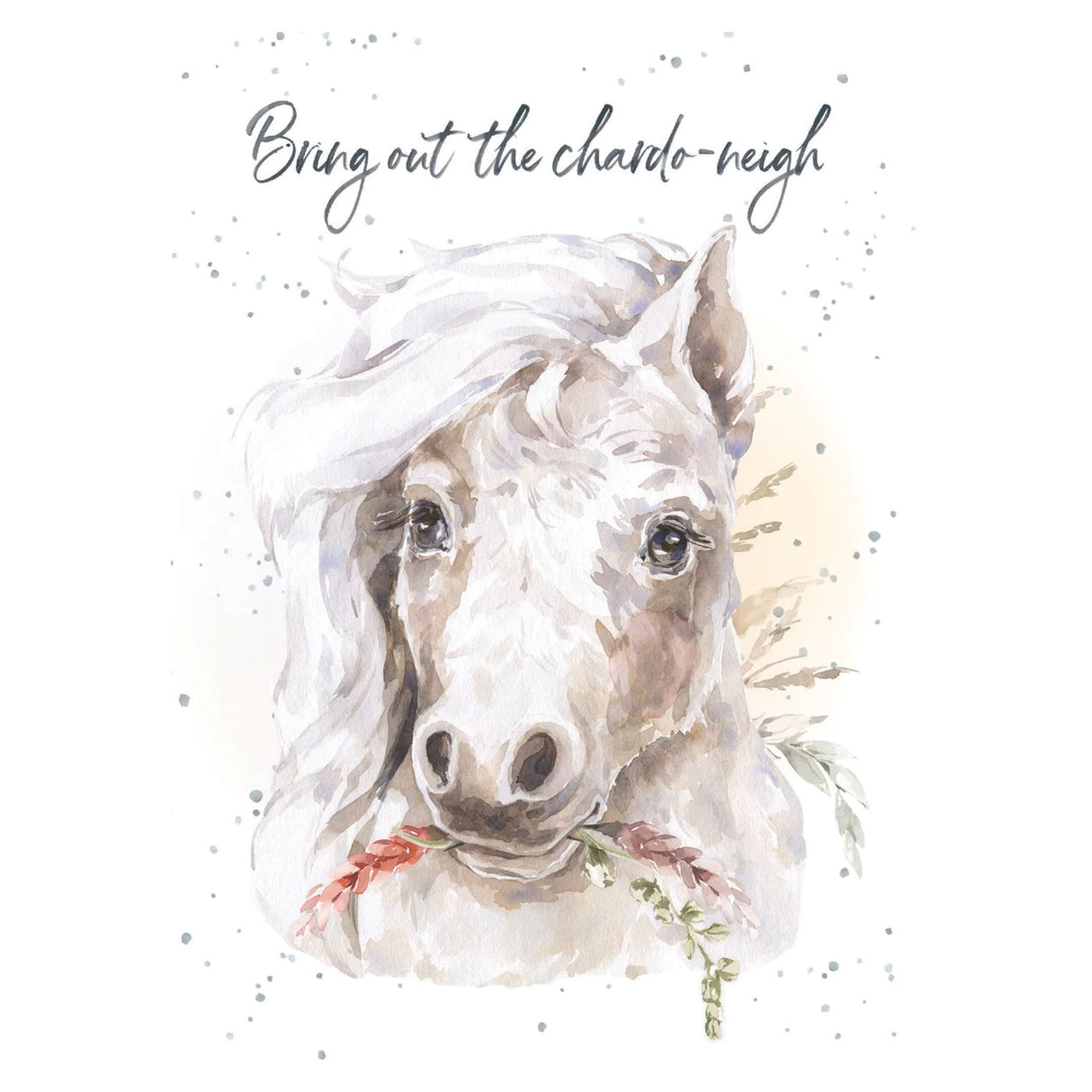 Hopper Studios Carte d'anniversaire Chardo-neigh