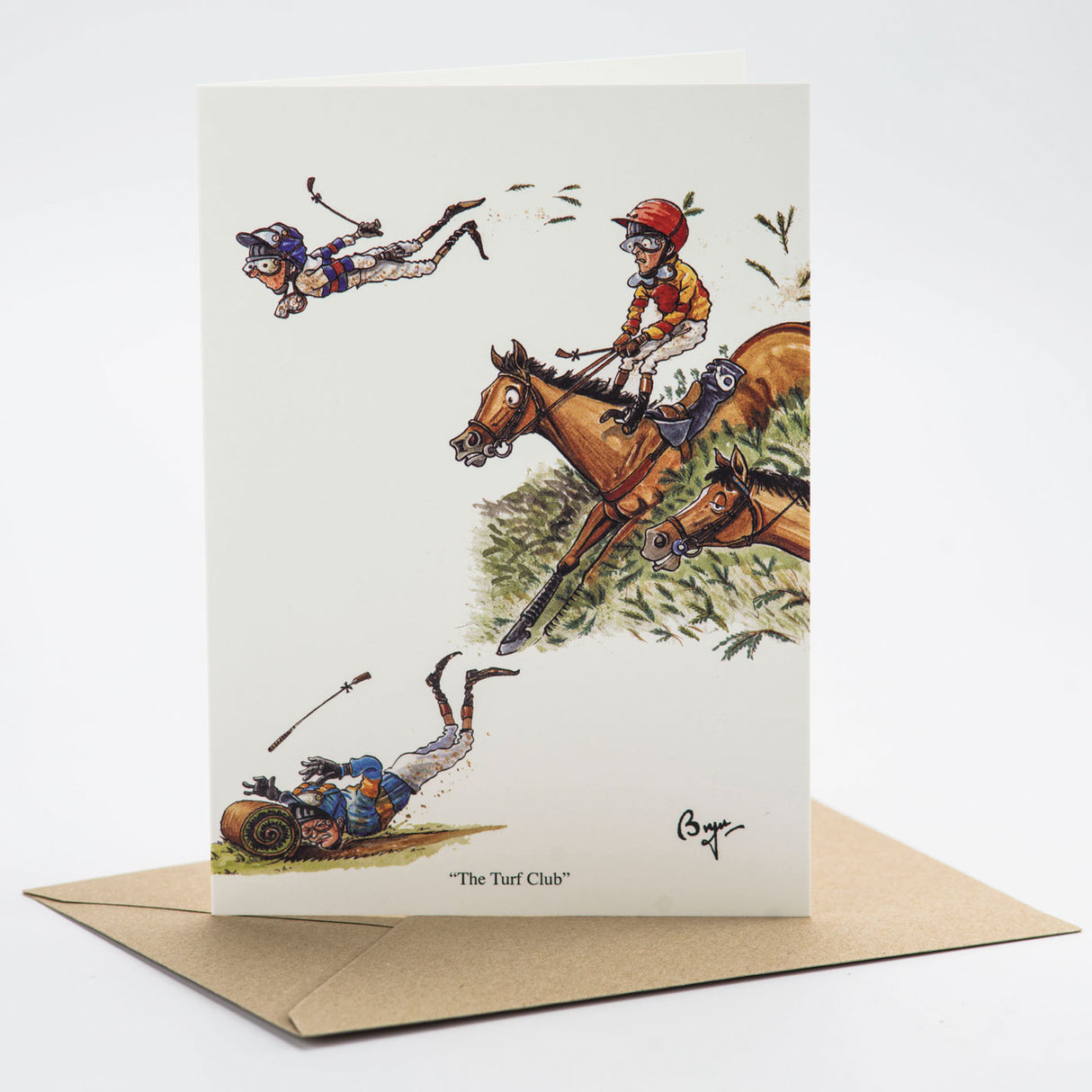 Bryn Parry Le Turf Club Carte de vœux