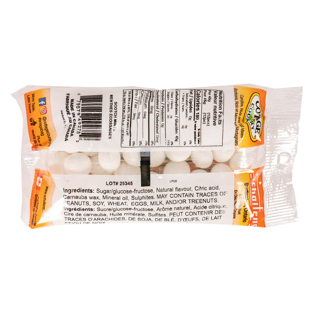 Cottage Country Scotch Mints 190 g