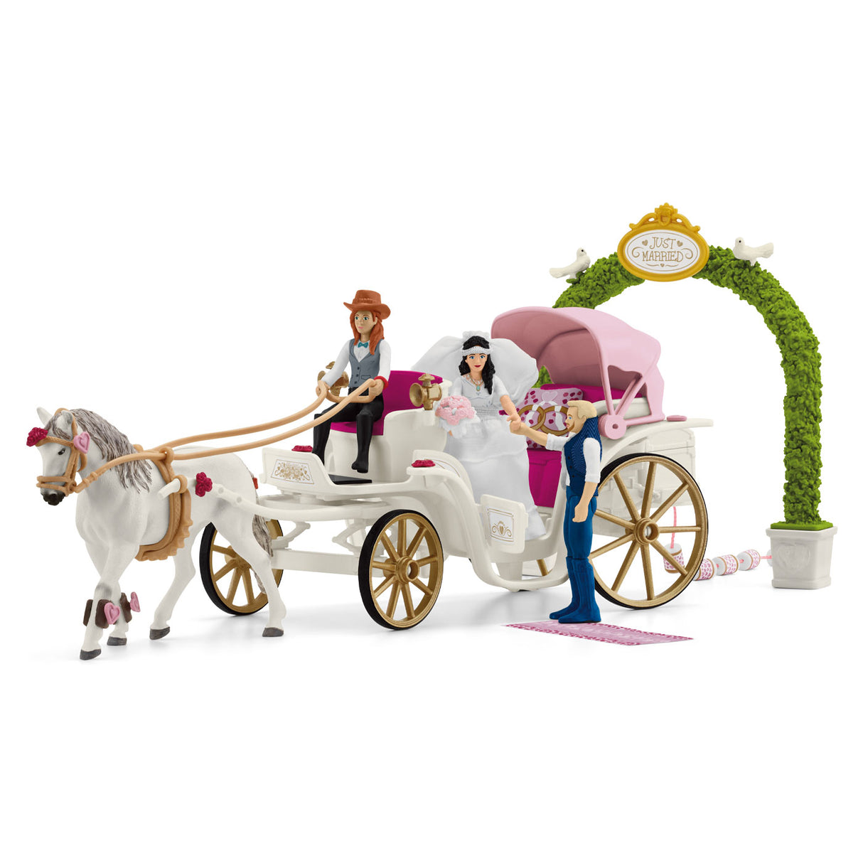 Calèche de mariage du Schleich Horse Club