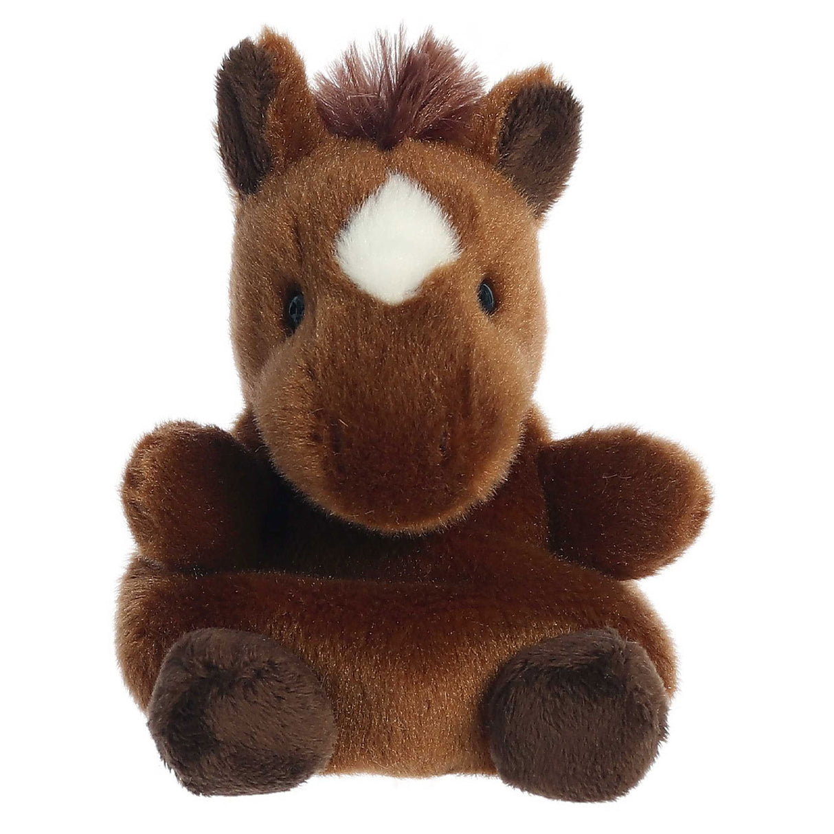 Aurora Palm Pals Truffle Brown Horse Plush 12 cm