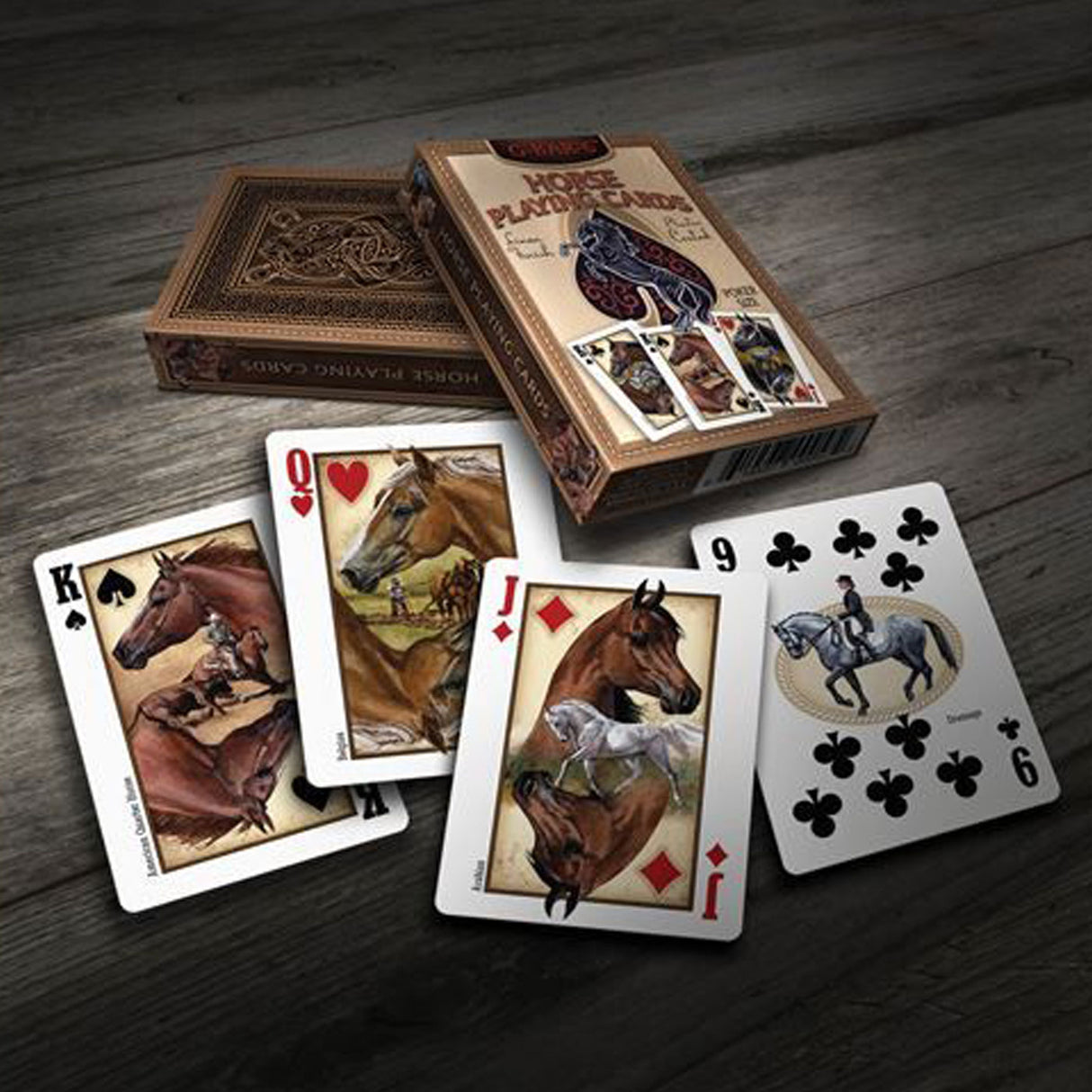 Kelley & Co. Cartes à jouer pour chevaux
