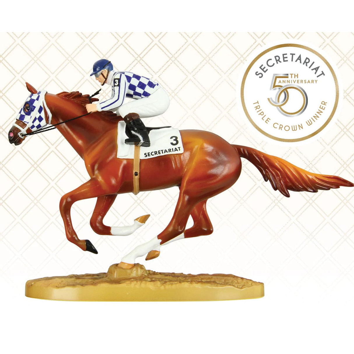 Breyer Secretariat 50th Anniversary Figurine
