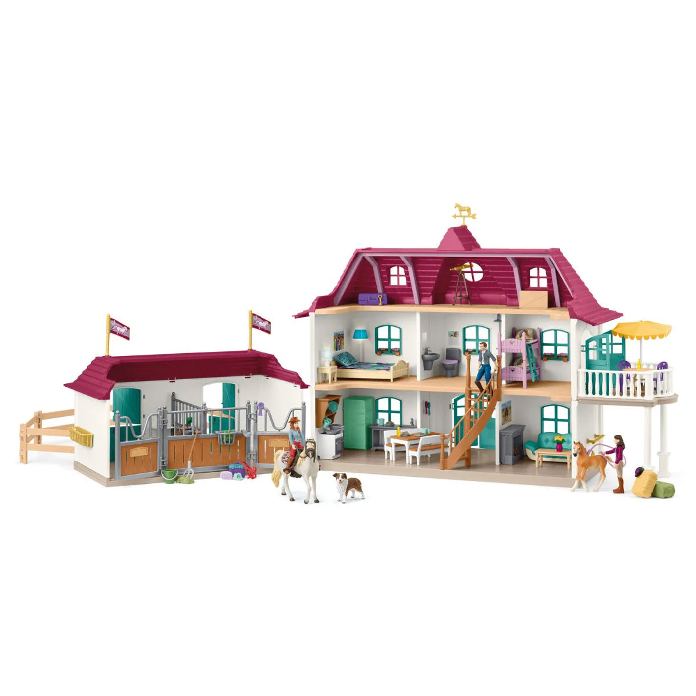 Schleich Horse Club Lakeside Country House & Stable