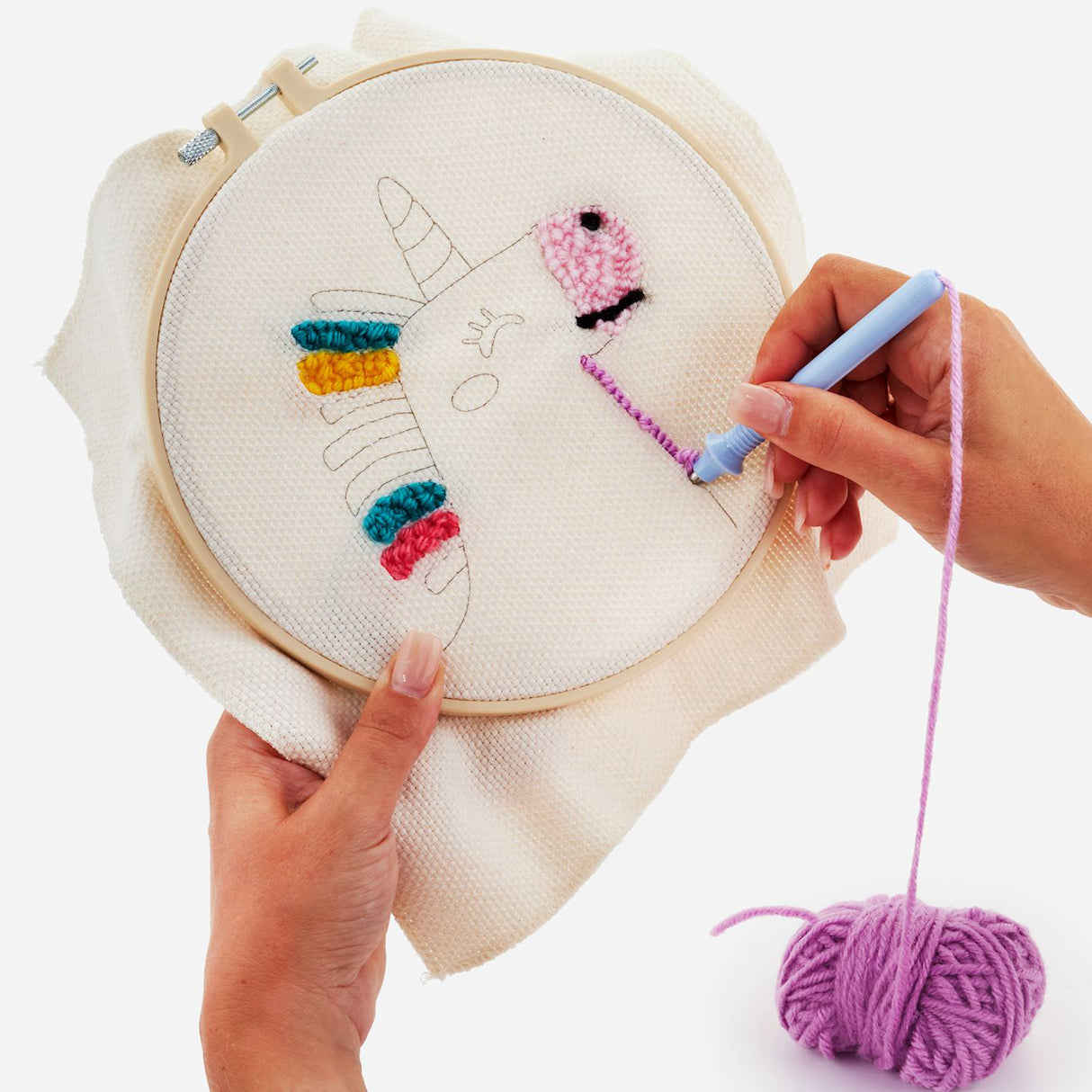 DIY Unicorn Punch Needle Kit