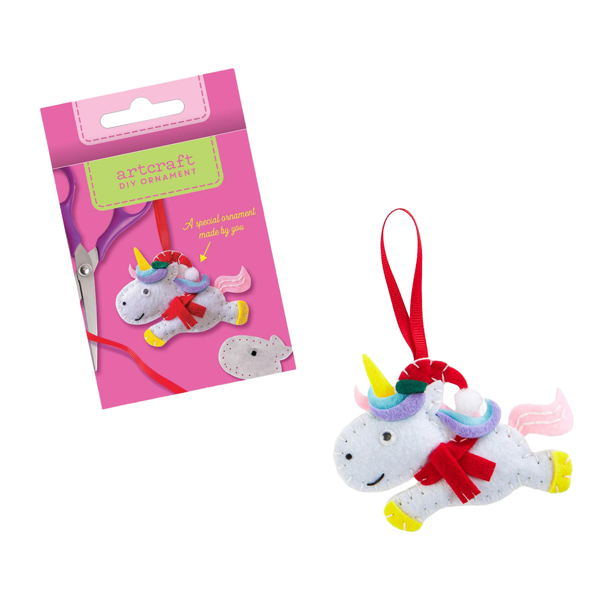 Kit de décoration licorne en feutre à faire soi-même