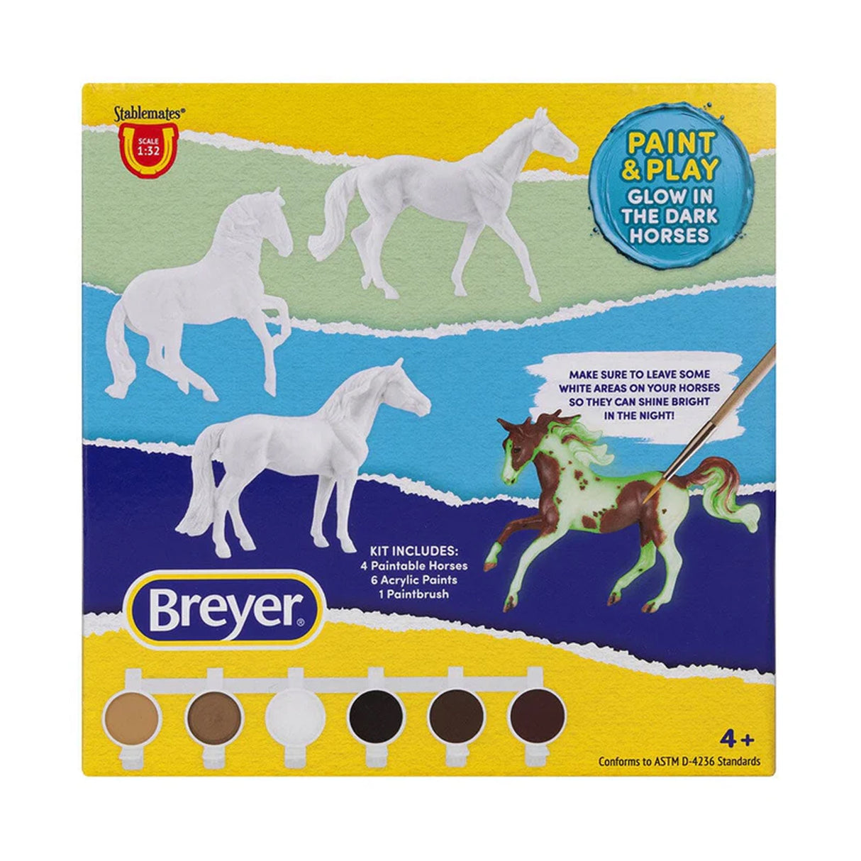 Breyer Paint & Play Glow In The Dark Kit