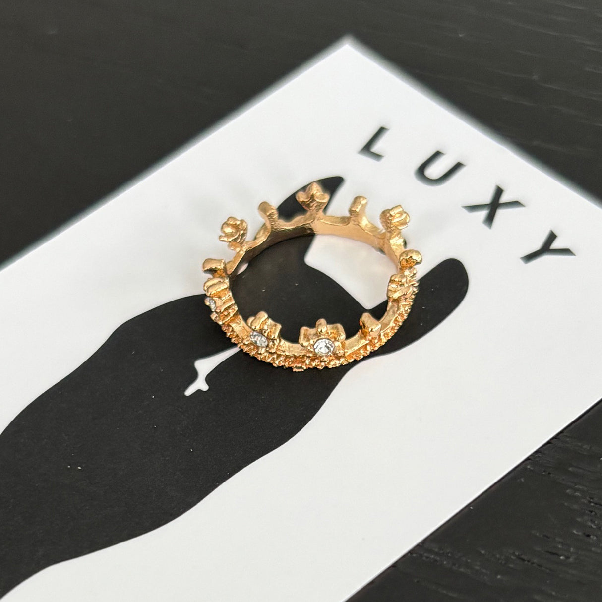 Couronne de mèches minimaliste Luxy Charm