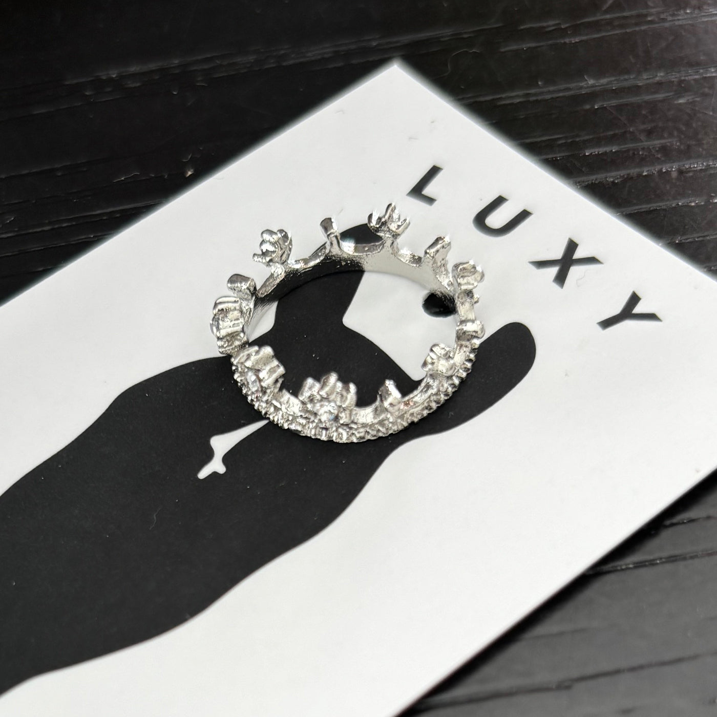 Couronne de mèches minimaliste Luxy Charm