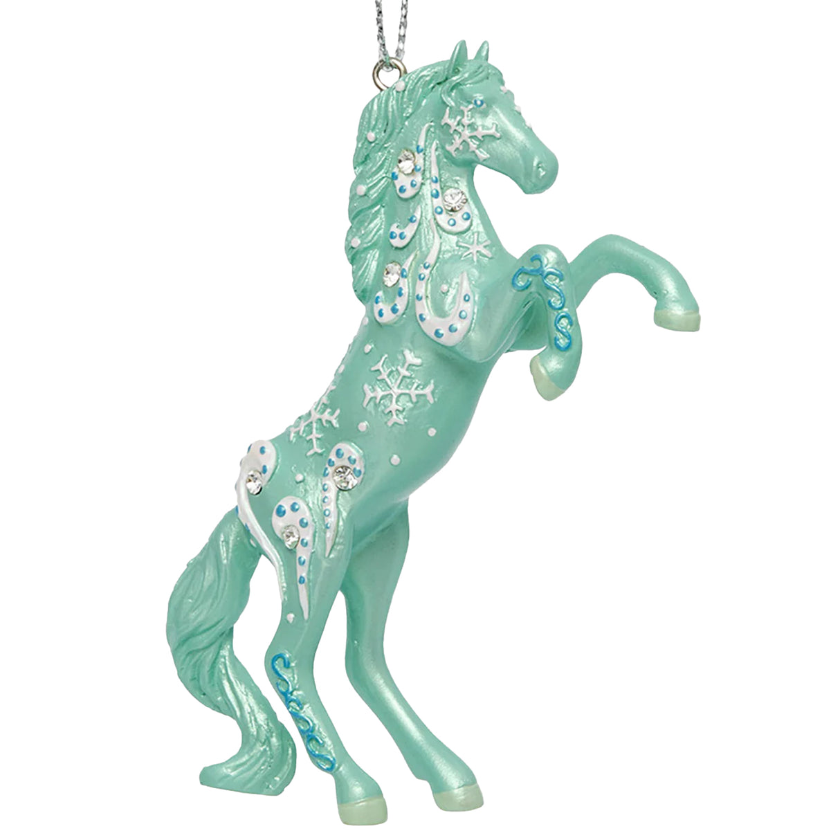 Trail of Painted Ponies Christmas Season Squall Ornament