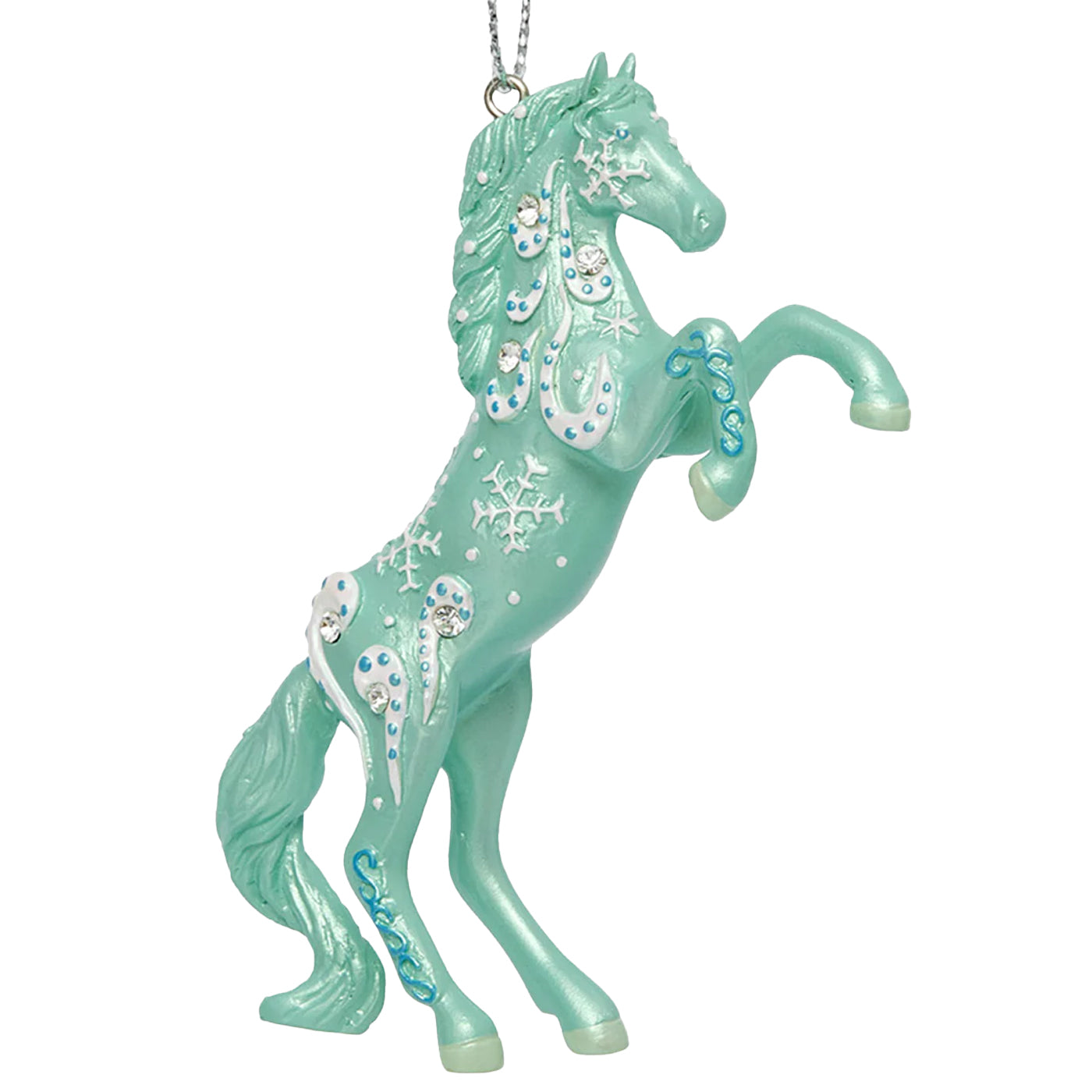 Trail of Painted Ponies Christmas Season Squall Ornament