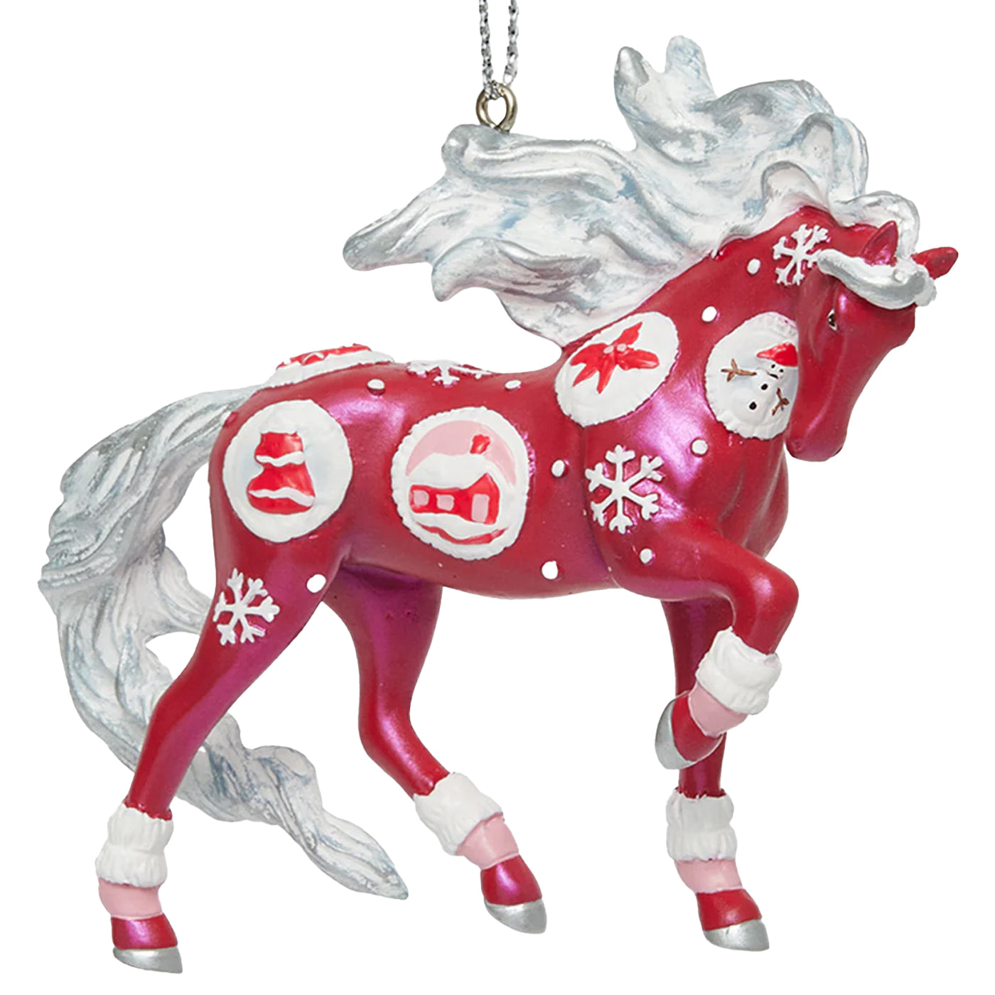 Trail of Painted Ponies Holiday Sampler Ornament