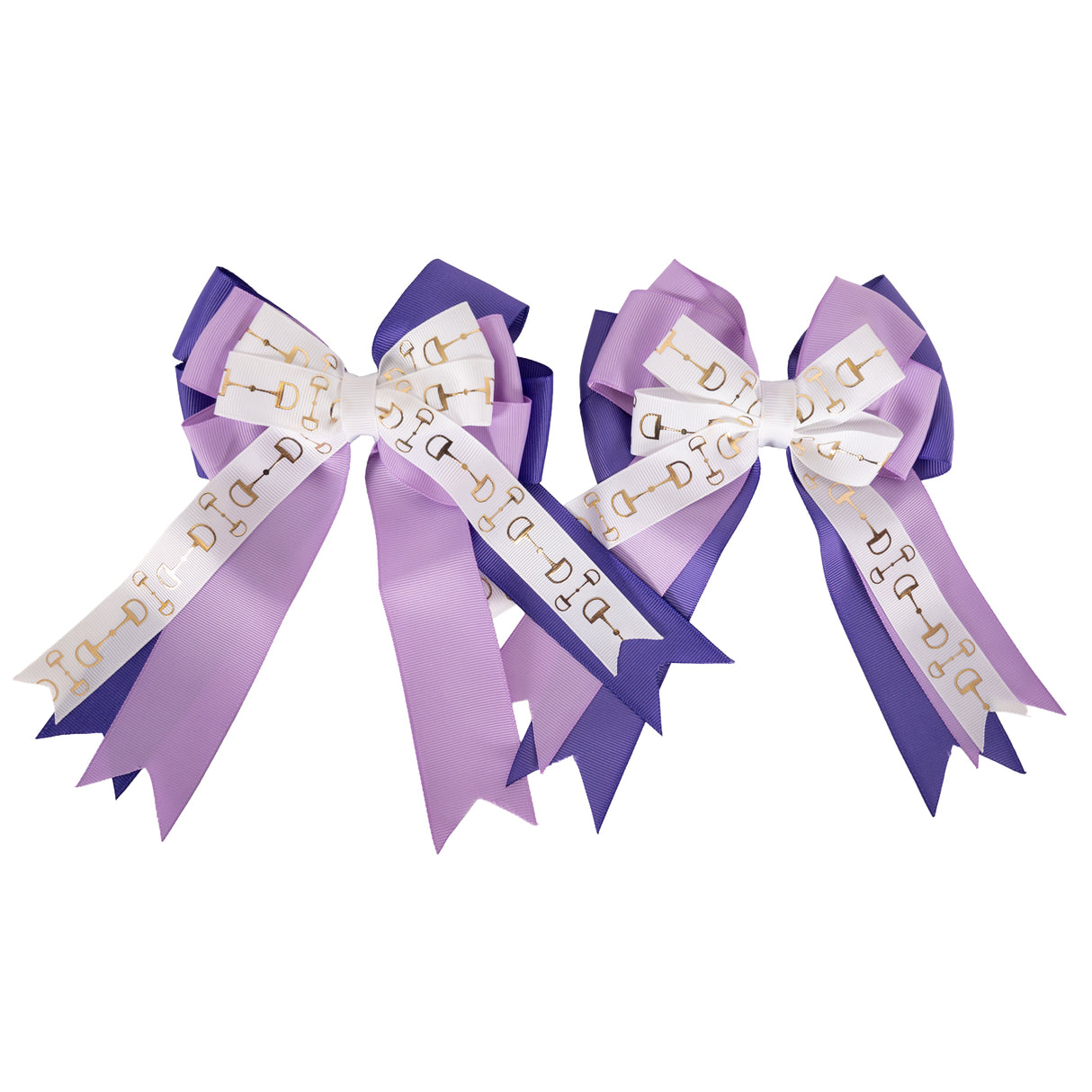 The Blue Equestrian Show Bows
