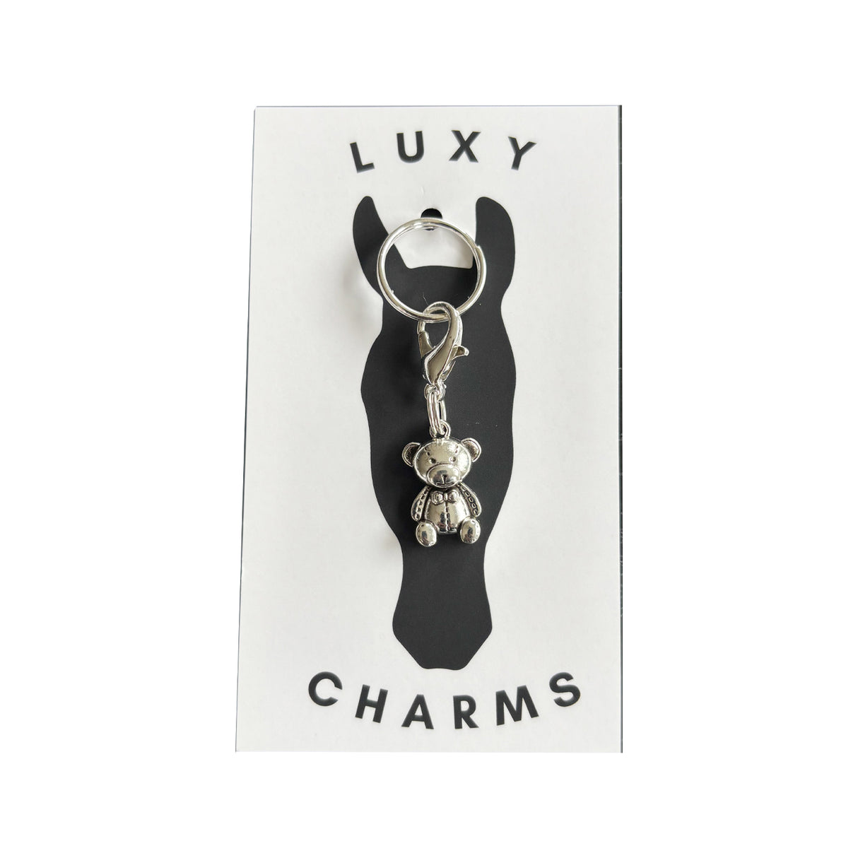 Breloque ours en peluche Luxy Charms