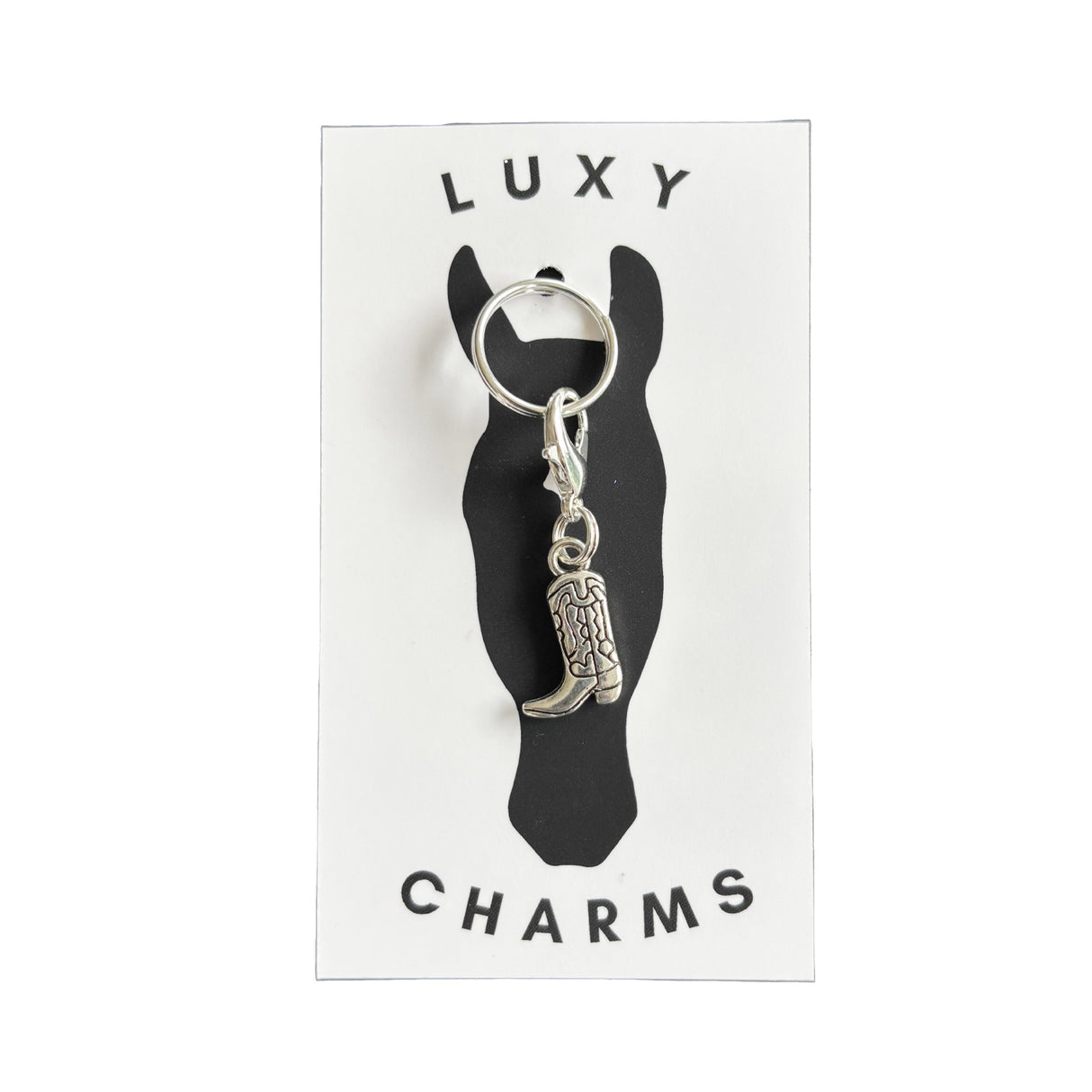 Breloque en forme de botte de cowboy Luxy Charms