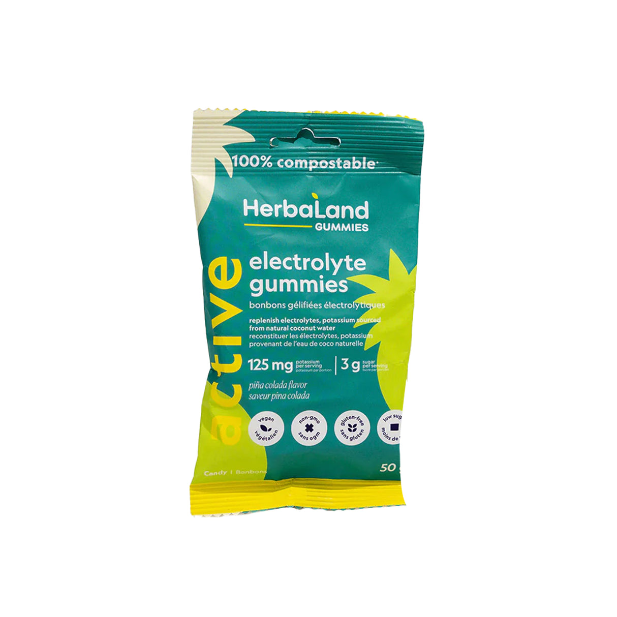 Gummies électrolytiques Herbaland 50 g