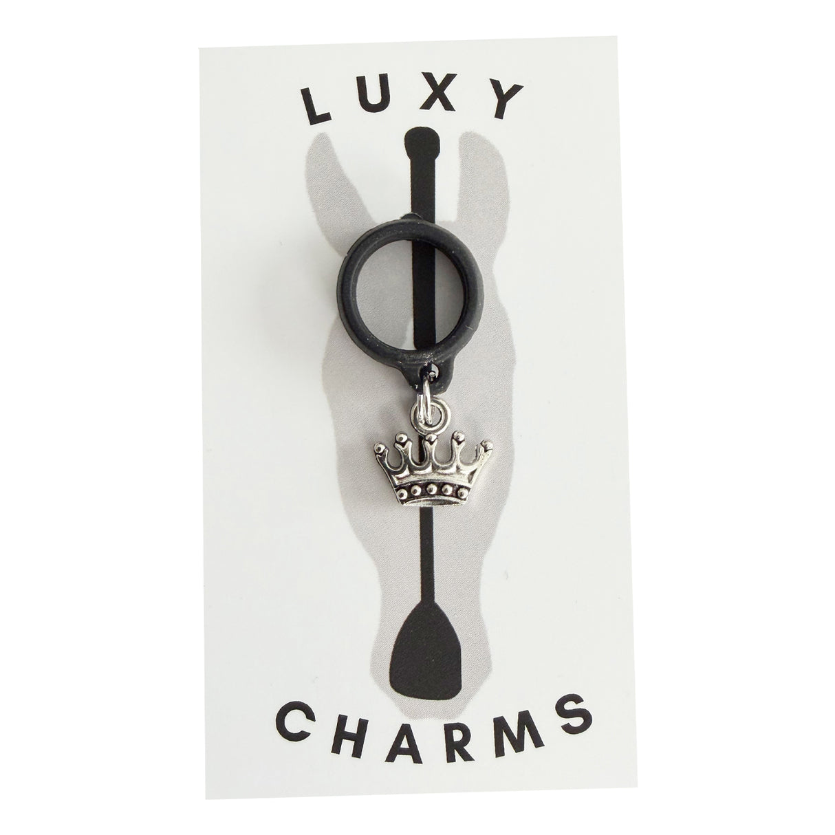 Luxy Charms Silver Crown Crop Charm 2.0