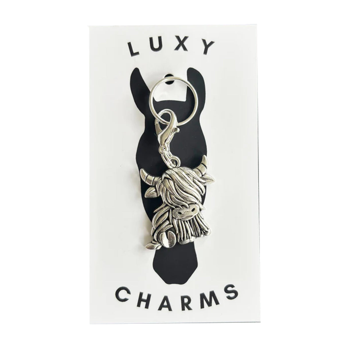 Luxy Charms Highland Cow Tack Charm