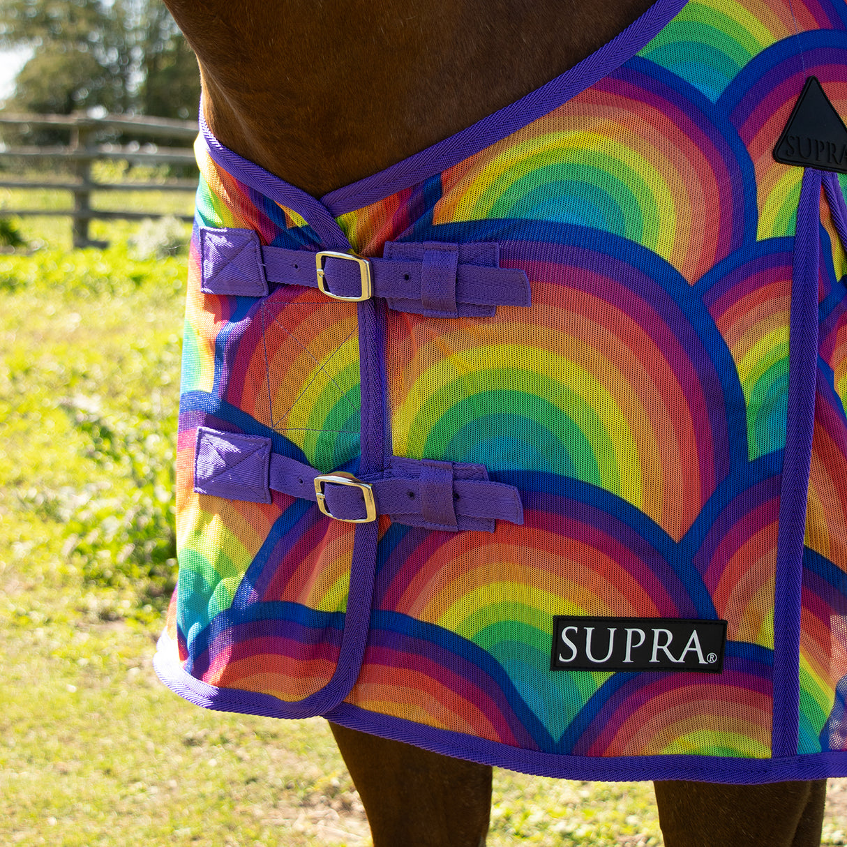 Couverture anti-mouches Supra Rainbow