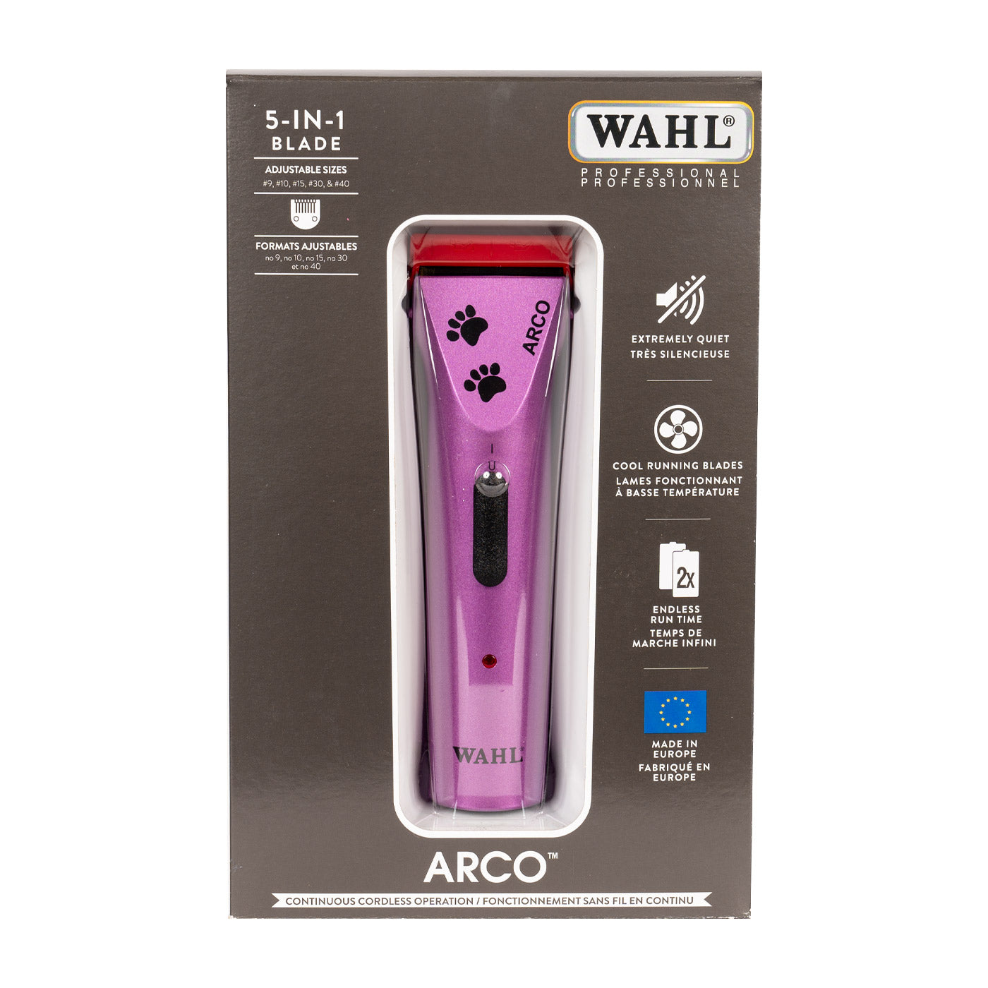 Wahl Arco Paw Print Tondeuse sans fil