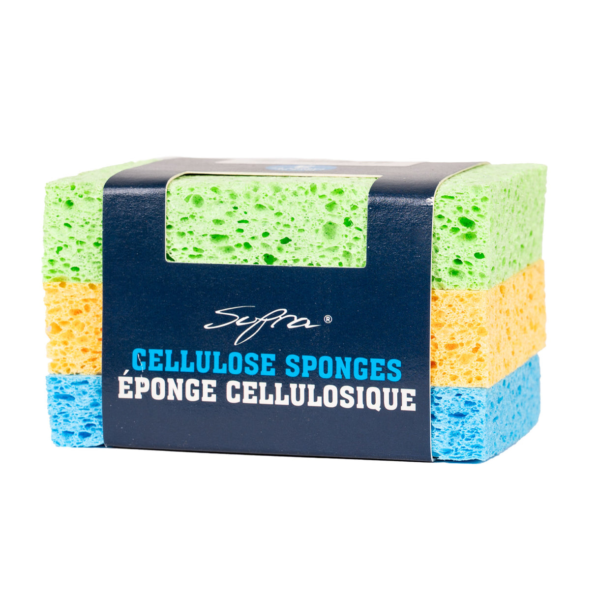 Éponge Supra Cellulose - Paquet de 3