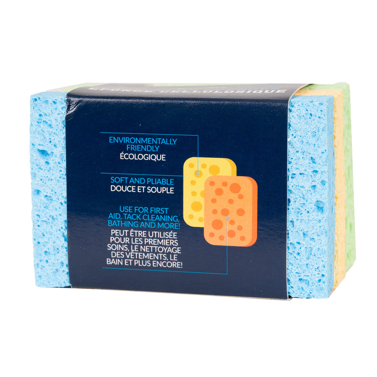 Éponge Supra Cellulose - Paquet de 3
