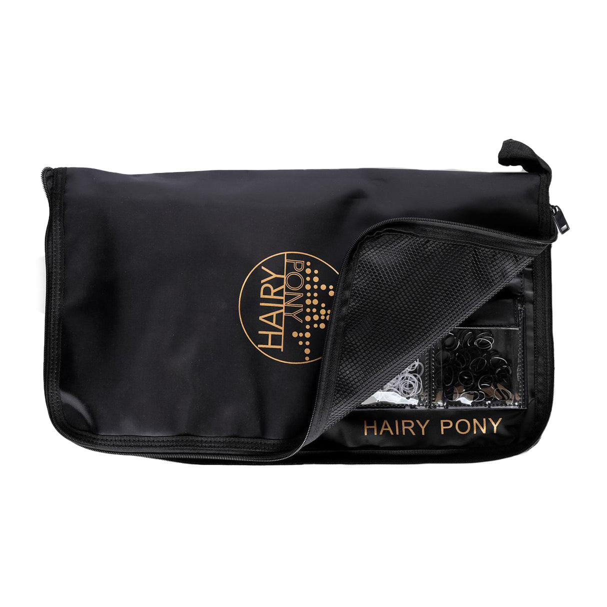 Tablier de tressage pour poney poilu